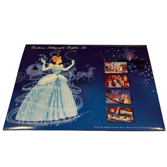 Disney’s Cinderella II Dreams Come True Litho Portfolio Set from 2002 - Picture 5 of 10